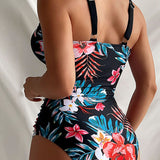 Fernanda - Fato de banho floral elegante