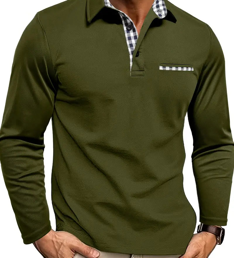 António™ | Polo de Homem de Manga Comprida