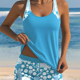 Laura - Conjunto de biquíni de duas peças com estampa floral