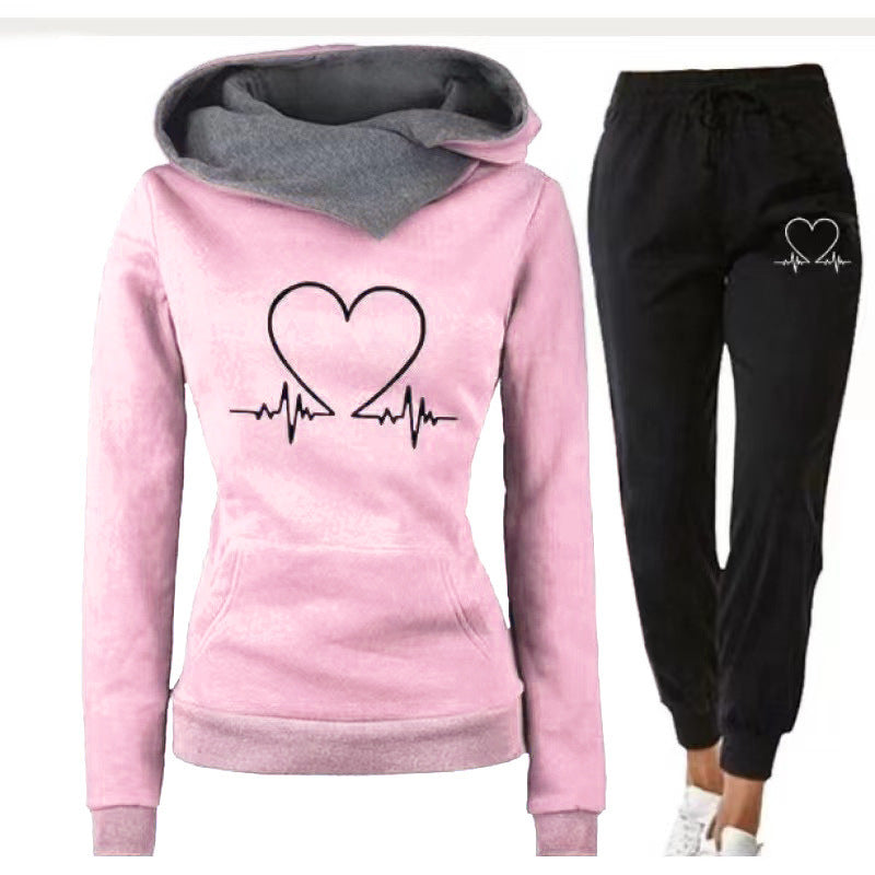 Mariana | Conjunto Feminino Casual Corações