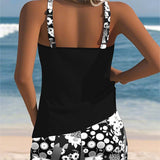 Laura - Conjunto de biquíni de duas peças com estampa floral