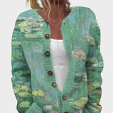 Leonor - Cardigan Floral de Outono