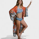 Petra - Kimono Longo Estilo Boho