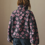 Sofia | Casaco Polar com Lapela e Fecho Frontal