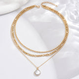 Camila | Colar Multicamadas com Pendente