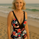 Fernanda - Fato de banho floral elegante