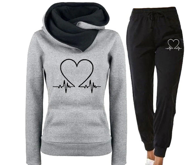 Mariana | Conjunto Feminino Casual Corações