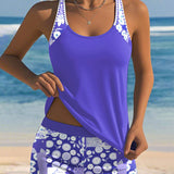 Laura - Conjunto de biquíni de duas peças com estampa floral