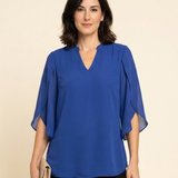 Francisca | Blusa com Mangas de Folhos