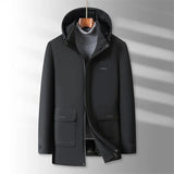 Ulisses | Parka de Inverno com Capuz e Forro