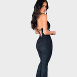 Rita - Macacão com Decote Profundo