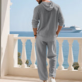 Simão | Conjunto de Linho com Capuz