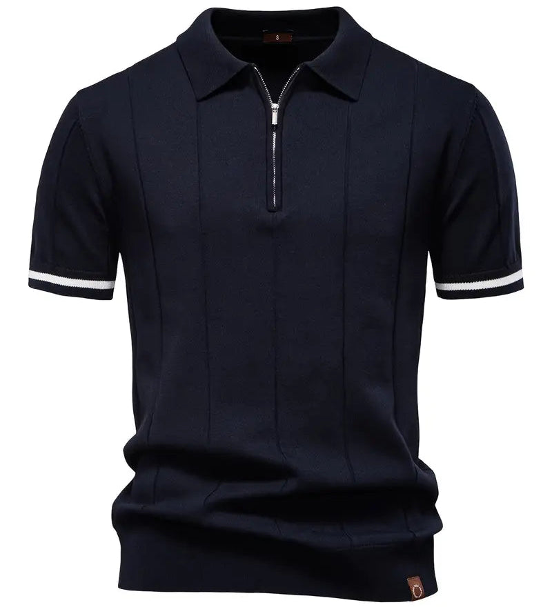 Camisa Polo - Mistura Poliéster Slim