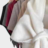 Noémia - Cachecol de outono suave e elegante