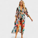 Petra - Kimono Longo Estilo Boho
