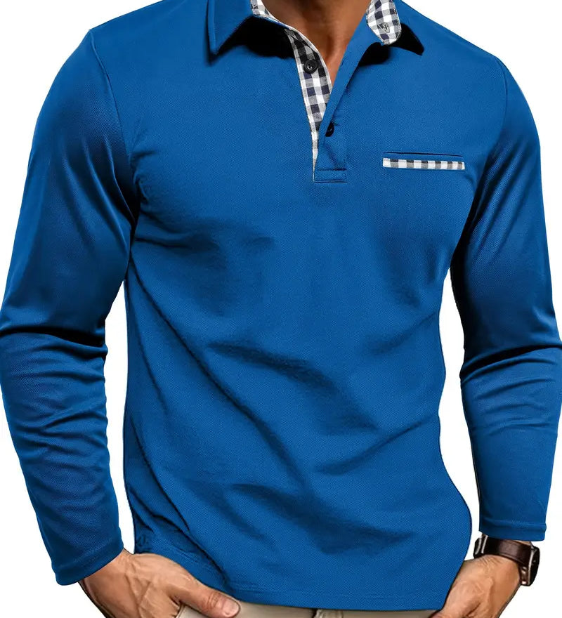 António™ | Polo de Homem de Manga Comprida