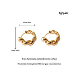 Marta | Brincos Metal Fosco