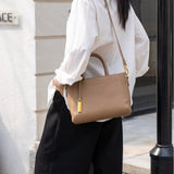 Sofia | Bolsa Clássica de Couro Autêntico