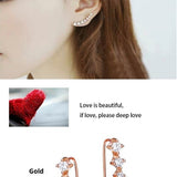 Amélia | Brincos Subida Brilhante