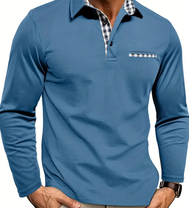 António™ | Polo de Homem de Manga Comprida
