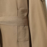 Telma | Gabardina Feminina Cintada com Botões Duplos