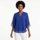 Francisca | Blusa com Mangas de Folhos