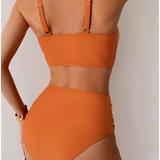 Daniela - Biquíni em tecido com pregas