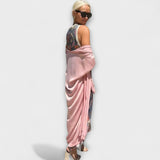 Julia – Vestido maxi com casaco a condizer