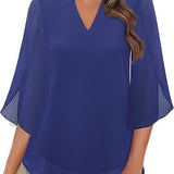 Francisca | Blusa com Mangas de Folhos