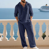 Simão | Conjunto de Linho com Capuz