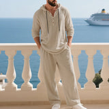 Simão | Conjunto de Linho com Capuz