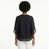 Francisca | Blusa com Mangas de Folhos