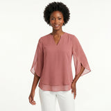 Francisca | Blusa com Mangas de Folhos